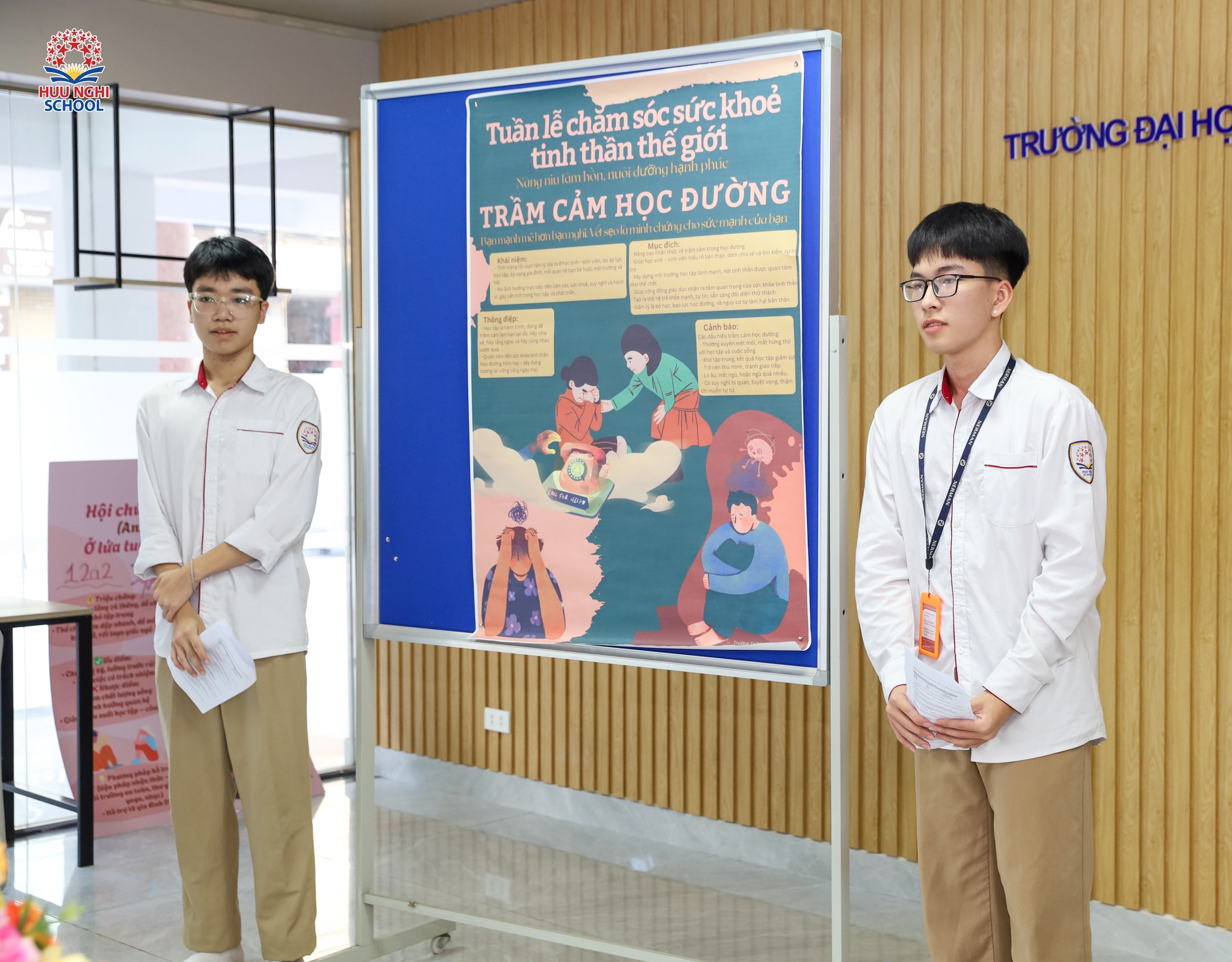 Học sinh THPT Hữu Nghị Quốc Tế tham gia tranh tài tại cuộc thi học thuật