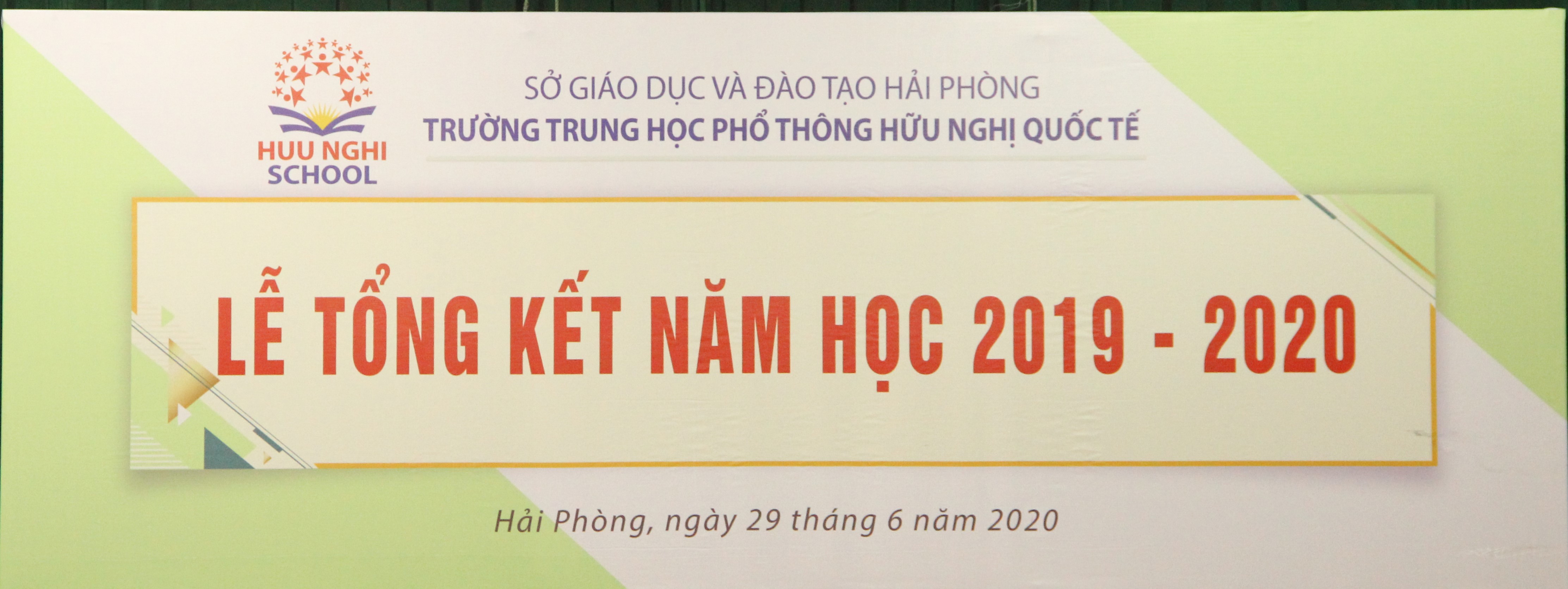 Lễ tổng kết năm học 2019-2020