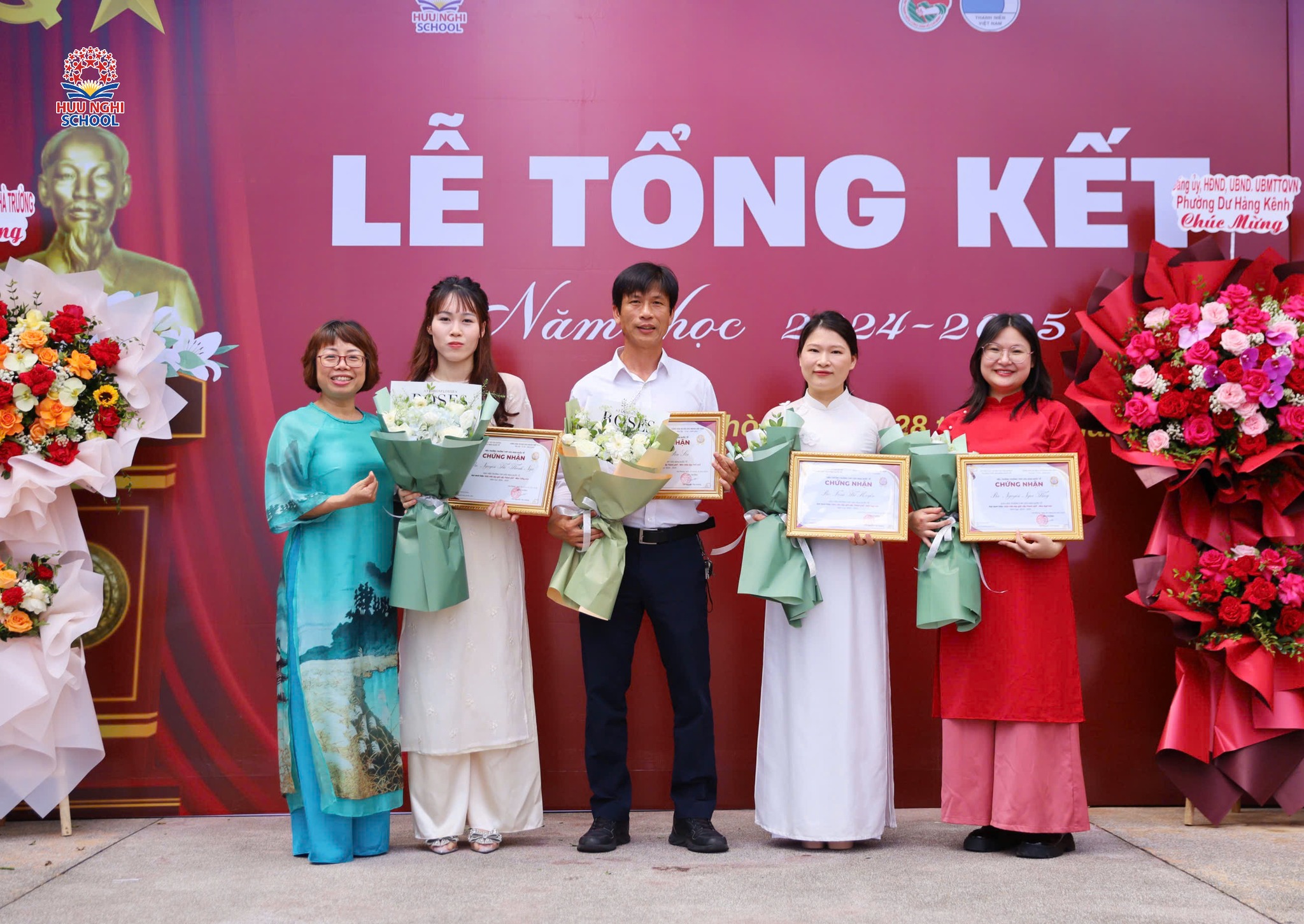 LỄ BẾ GIẢNG NĂM HỌC 2024–2025: Trang trọng, xúc động và đầy ý nghĩa