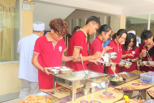 Thực đơn bán trú T11 năm 2021