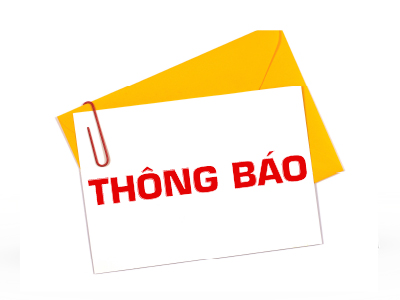 Thông báo nghỉ học 